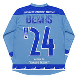Recycled hockey fan jersey