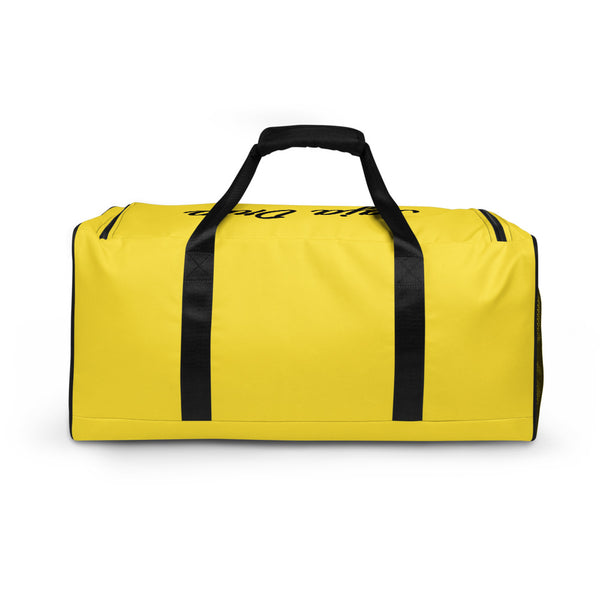 Yellow Duffle Bag