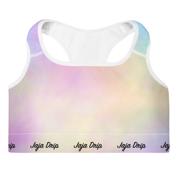 Tie-Dye Padded Sports Bra