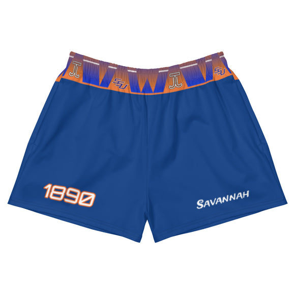Savannah State x Jaja Women's Shorts (Blue)