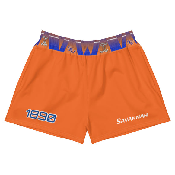 Savannah State x Jaja Women's Shorts (Orange)