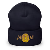 Lion Cuffed Beanie - Gold