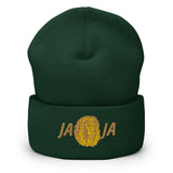 Lion Cuffed Beanie - Gold