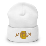 Lion Cuffed Beanie - Gold