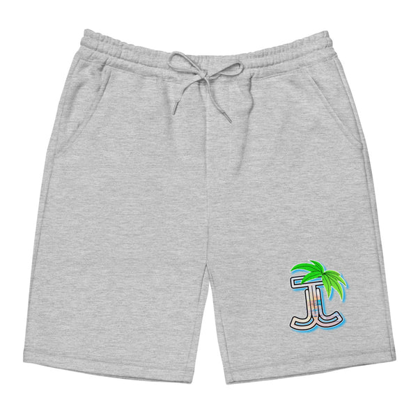 Palm Tree fleece shorts