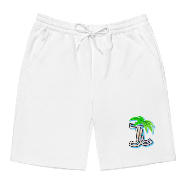 Palm Tree fleece shorts